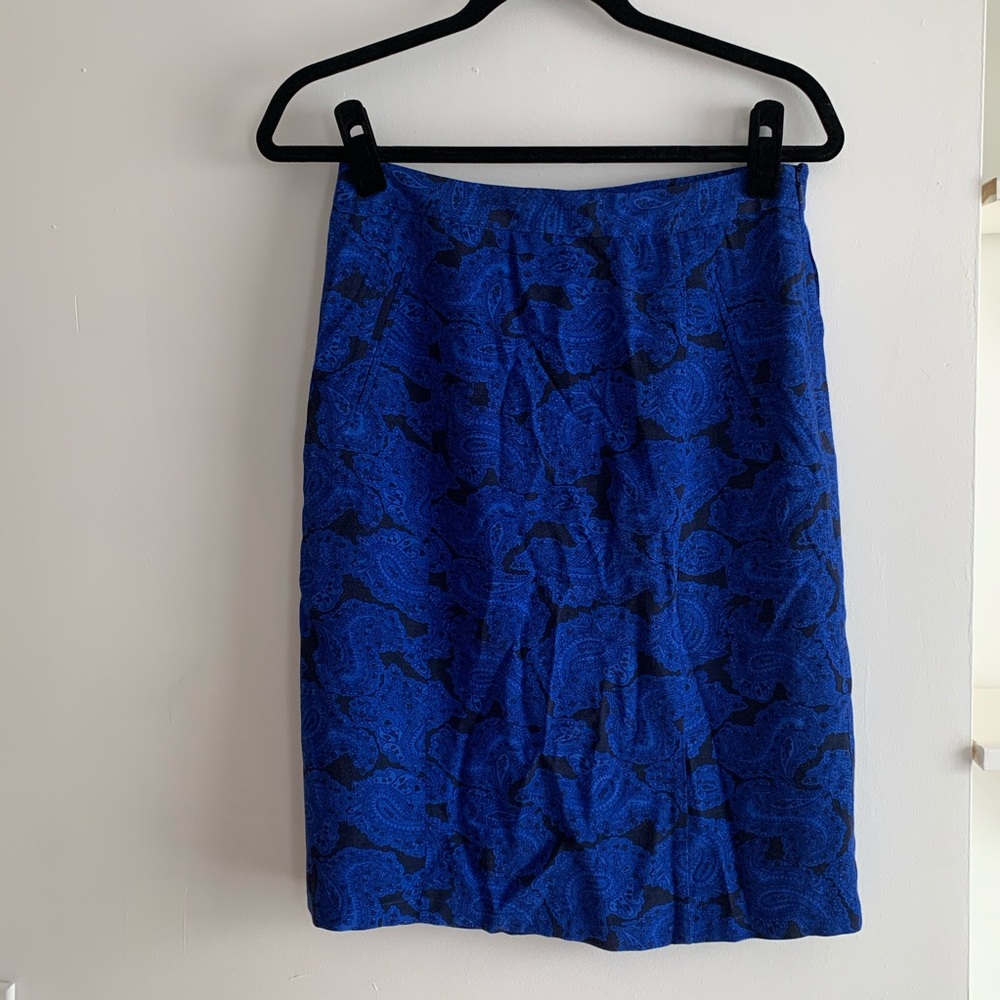 *2 for $45* Madewell Paisley Pencil Skirt